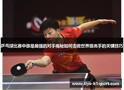 乒乓球比赛中谁是最强的对手揭秘如何击败世界级高手的关键技巧