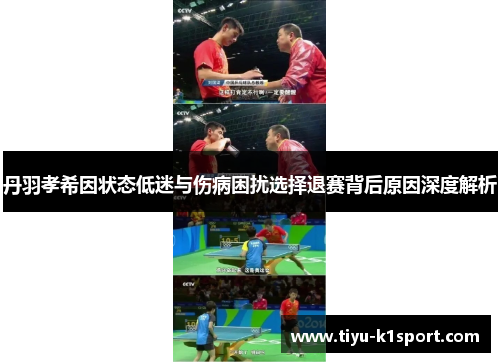 丹羽孝希因状态低迷与伤病困扰选择退赛背后原因深度解析