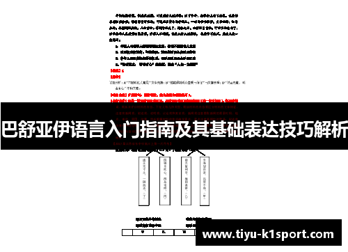 巴舒亚伊语言入门指南及其基础表达技巧解析 巴舒亚伊语言入门指南及其基础表达技巧解析